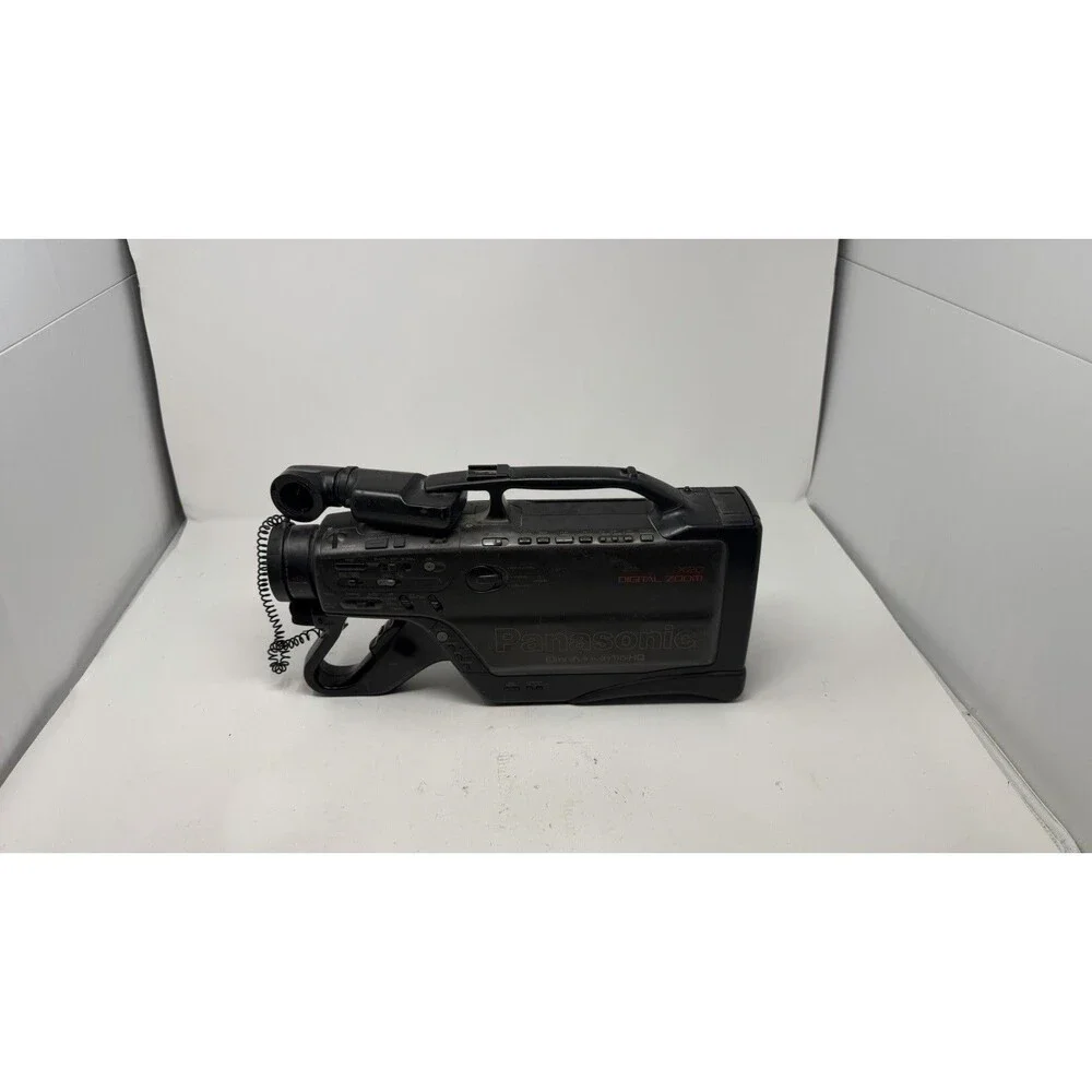 Panasonic OmniMovie VHS HQ Camcorder Case AS-IS Parts Repair Untested